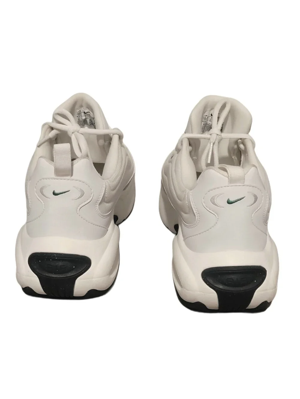 Nike Air Max Portal Sneakers White With Green Swoosh Men's Size 12.5